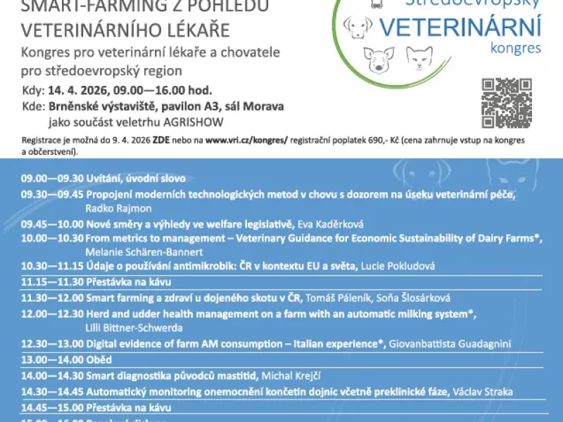Pozvánka na Středoevropský veterinární kongres