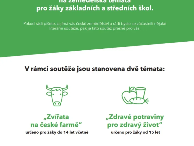 Literární soutěž pro žáky základních a středních škol