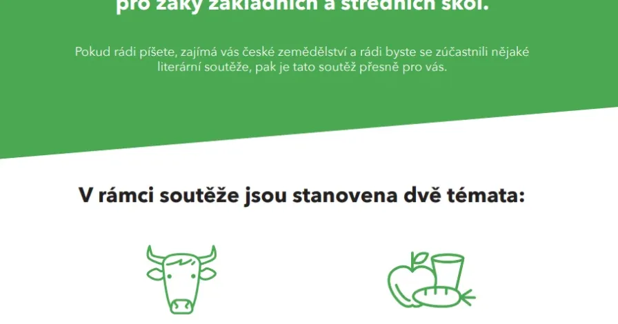 Literární soutěž pro žáky základních a středních škol