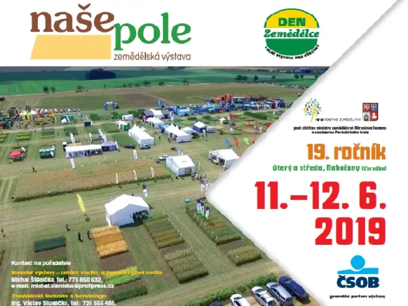 Zemědělská výstava Naše pole 2019