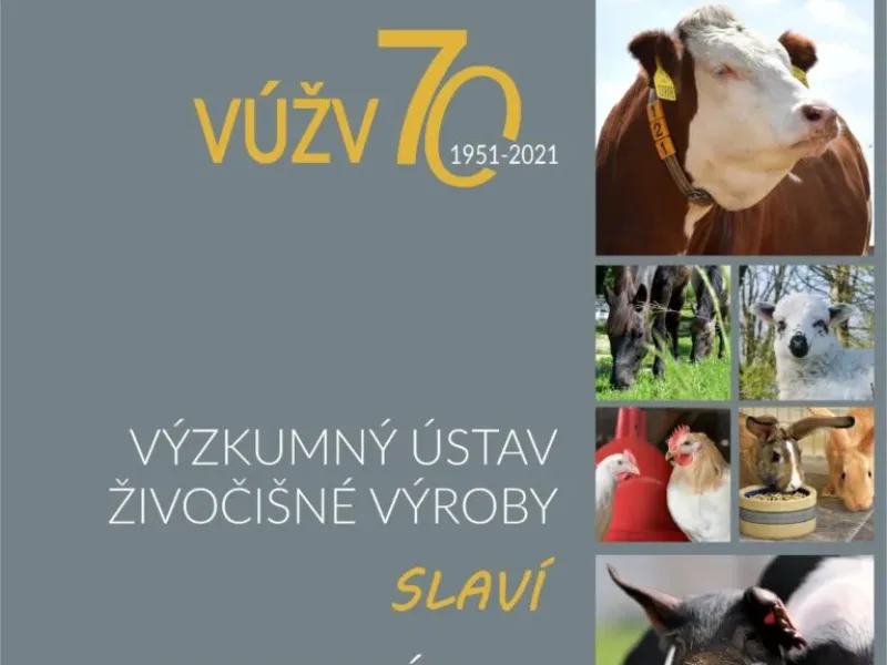 Prezentace časopisu Czech Journal of Animal Science na konferenci pořádané Výzkumným ústavem živočišné výroby
