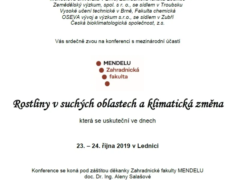 Rostliny v suchých oblastech a klimatická změna