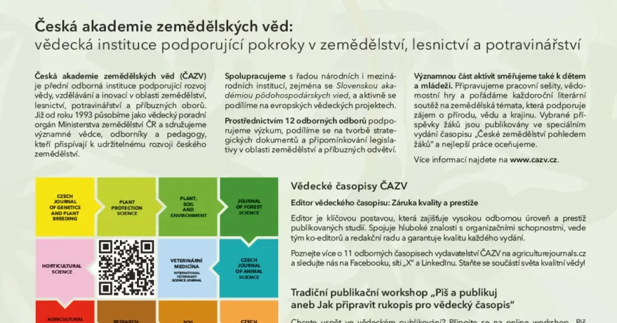 ČAZV ve výročním čísle Reflexu