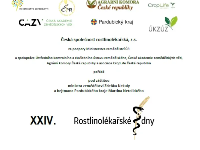 XXIV. Rostlinolékařské dny
