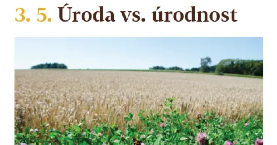 Přednáška „Úroda vs. úrodnost“
