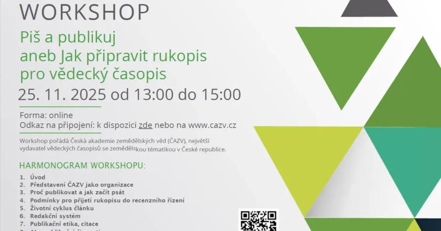 Workshop „Piš a publikuj“