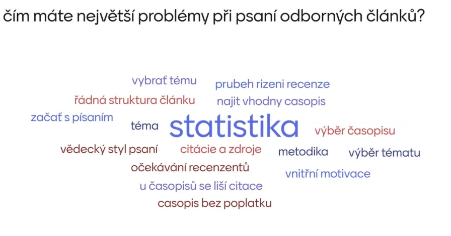 Zpráva z workshopu „Piš a publikuj, aneb Jak připravit vědecký rukopis“