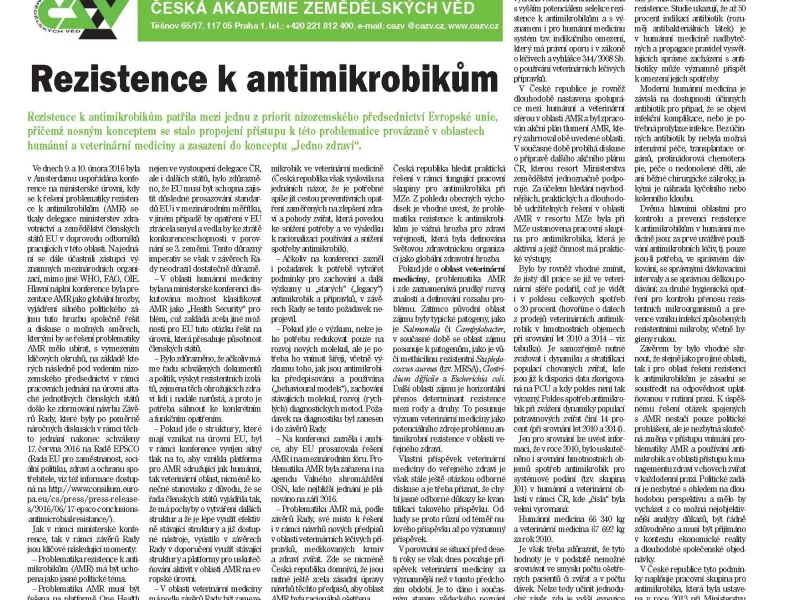 Rezistence k antimikrobikům