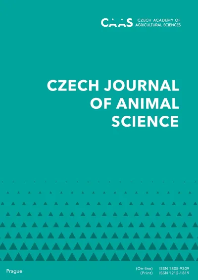 Obálka časopisu Czech Journal of Animal Science