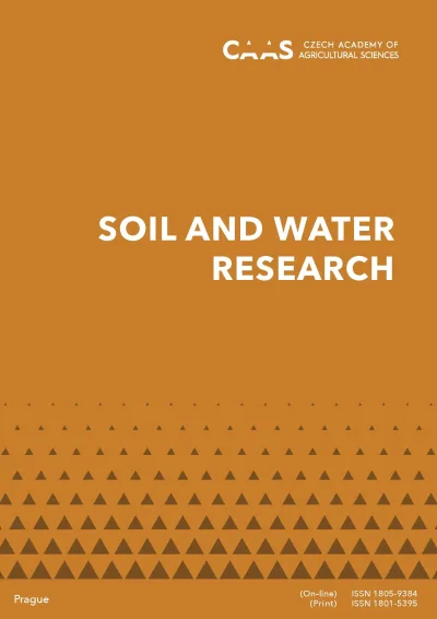 Obálka časopisu Soil and Water Research