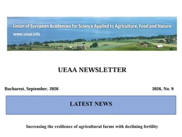 UEAA zveřejnila zářijový newsletter zaměřený na odolnost zemědělských podniků